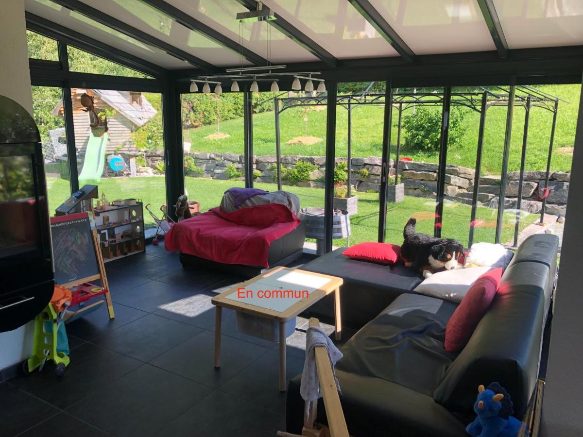 Logement Chez L'Habitant Etage Independant Grone Luaran gambar